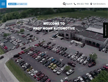 Tablet Screenshot of andymohr.com